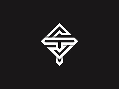 ST Logo or TS Logo by Sabuj Ali on Dribbble