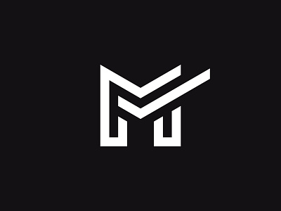 Letter M Check Mark Logo