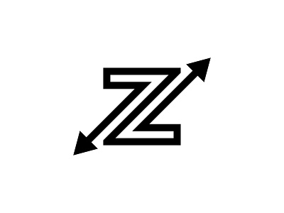 Letter Z Arrow Logo