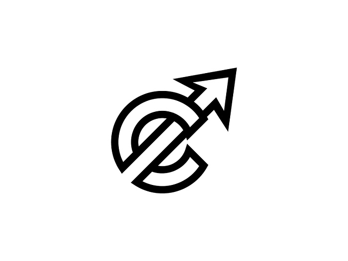 C Arrow Logo by Sabuj Ali on Dribbble