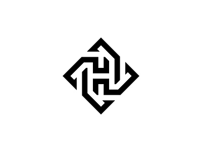 Letter H Cycles Logo branding cycles h mark identity lettermark logo logotype minimal modern monogram movement revolve rotation spin symbol typography vector