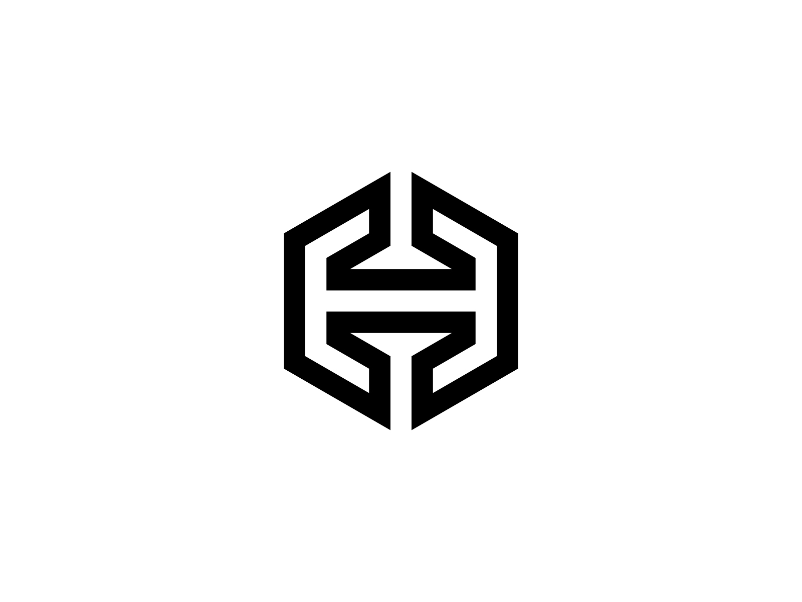 Letter H hexagon logo by Sabuj Ali on Dribbble