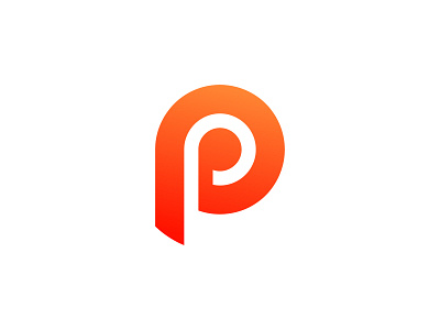 Letter P Music Logo