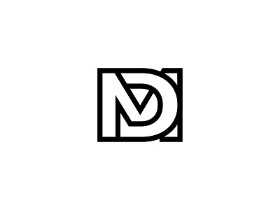 MD Logo or DM Logo brand design branding creative design dm dm logo dm monogram identity lettermark logo logo design logotype md md logo md monogram minimal modern monogram typography vector