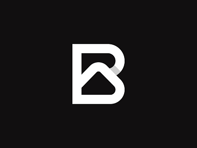 Home Letter B Logo abstract app b home logo b icon b mark branding design home letter b logo identity letter b logo lettermark logo logo design minimal modern monogram simple symbol typography web