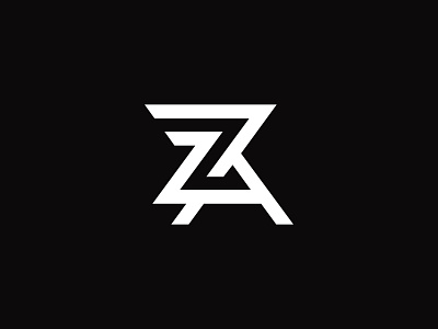 ZA Logo or AZ Logo az az logo az monogram branding creative design identity illustration initials logo logo design logos logotype modern monogram simple typography za za logo za monogram