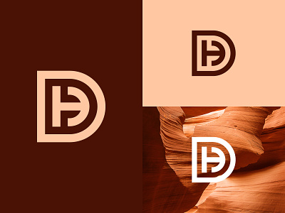 DH Logo or HD Logo branding concept design dh dh logo dh monogram hd logo hd monogram identity illustration logo logo design logos logotype luxury minimalist modern monogram simple typography