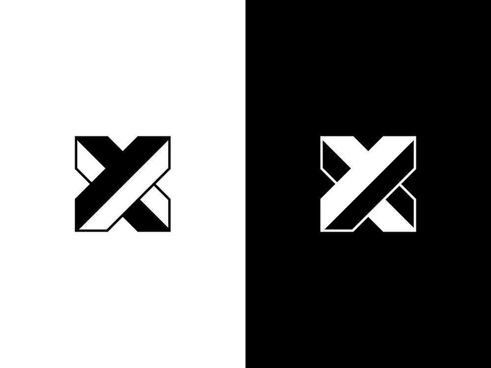 XY Logo or YX Logo by Sabuj Ali on Dribbble