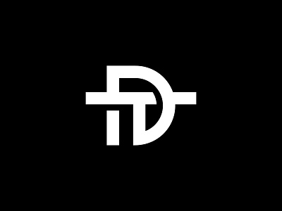 TD Logo or DT Logo by Sabuj Ali on Dribbble