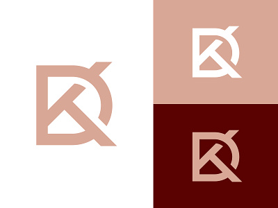 DK Logo or KD Logo
