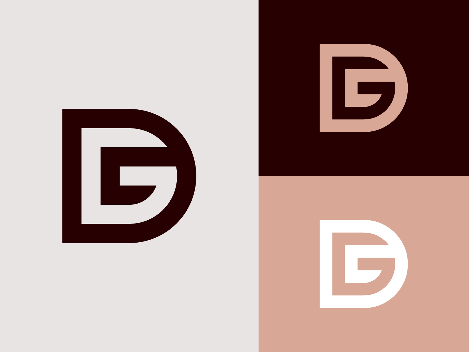 DG Logo or GD Logo by Sabuj Ali on Dribbble