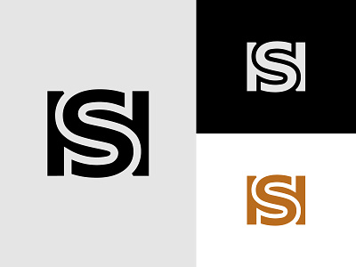 HS Logo 3d branding design graphic design hs hs logo hs monogram identity illustration logo logo design logos logotype modern monogram sh sh logo sh monogram simple typography