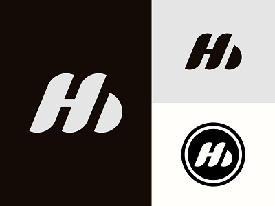 HB Monogram Logo 3d branding clothing design fashion graphic design hb hb logo hb monogram identity illustration logo logo design logos logotype modern monogram social media logo typography ui