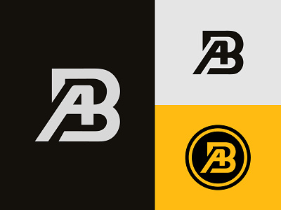 AB Logo or BA Logo 3d ab ab logo ab monogram ba ba logo ba monogram branding business design graphic design identity illustration logo logo design logos logotype monogram typography ui