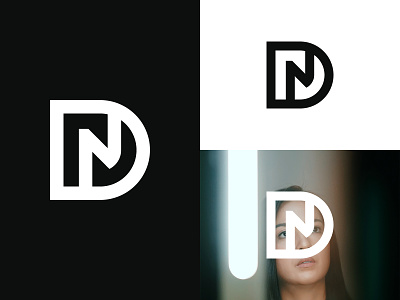 DN Logo or ND Logo 3d branding business design dn dn logo dn monogram graphic design identity illustration logo logo design logos logotype modern monogram nd nd logo nd monogram typography