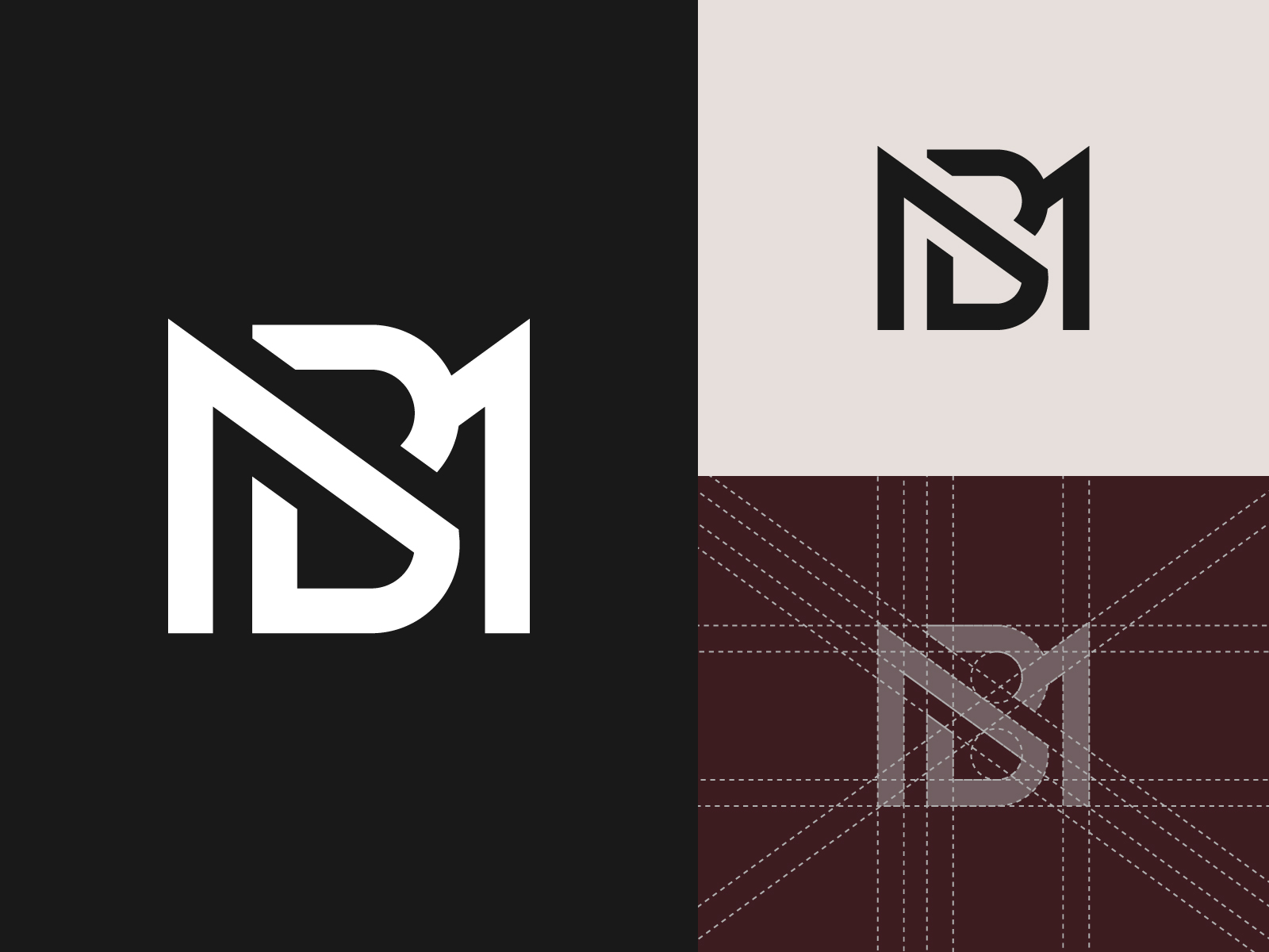 Bm Monogram Logo designs, themes, templates and downloadable graphic  elements on Dribbble