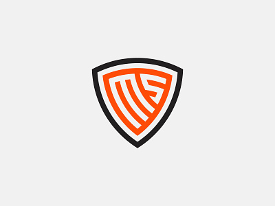 MS Monogram Logo - Shield Logo