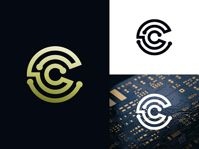 Letter C Tech Logo branding c technology logo circuit logo communication logo computer logo design identity illustration letter c tech logo logo logo design logos logotype modern logo monogram networking logo tech logo tech monogram technology logo typography