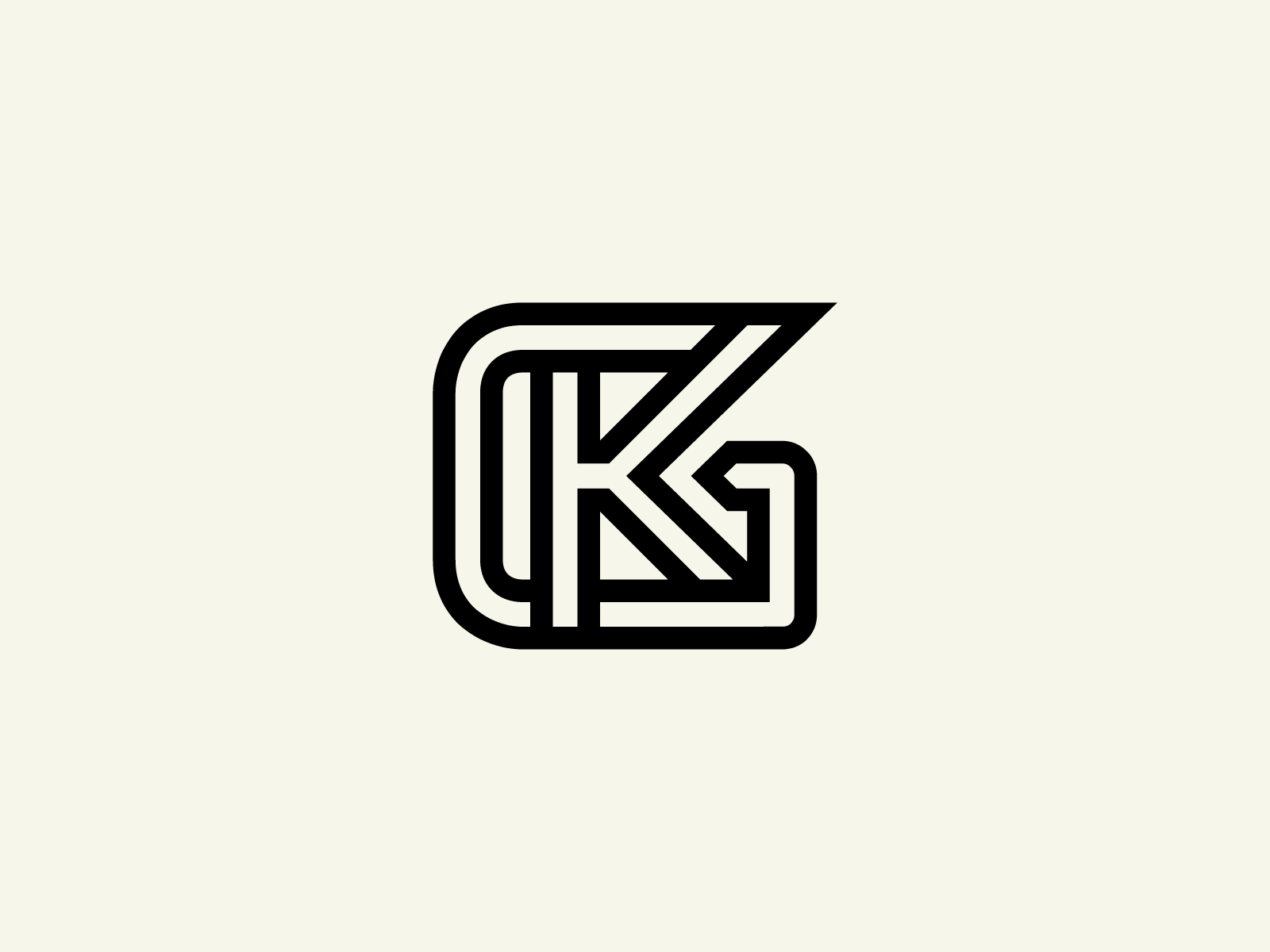 Kg logo monogram esport gaming with gas shape Vector Image