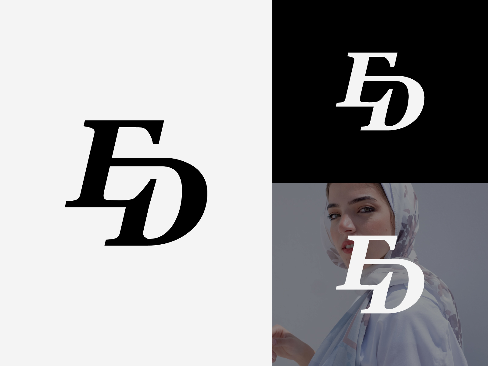 Ed Initial Letters Elegant Logo Modern Stock Vector (Royalty Free)  1179226240 | Shutterstock