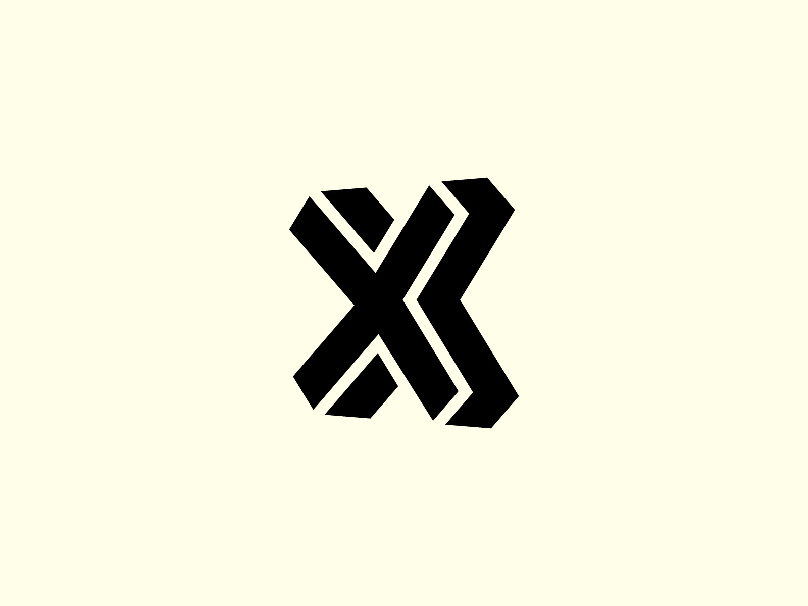 Letter X Logo by Sabuj Ali on Dribbble