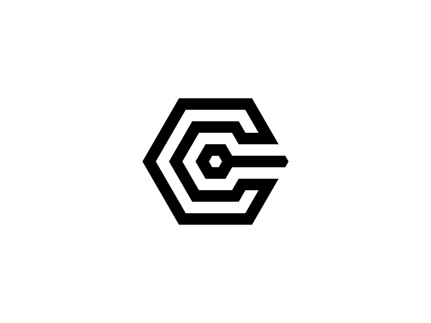 Letter C Key Logo by Sabuj Ali on Dribbble