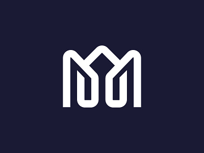 Letter M Home Logo by Sabuj Ali on Dribbble