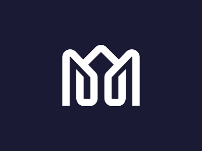 Letter M Home Logo