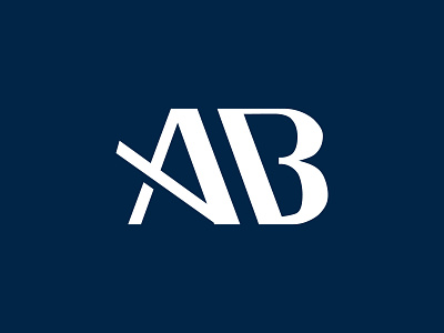 AB Monogram logo