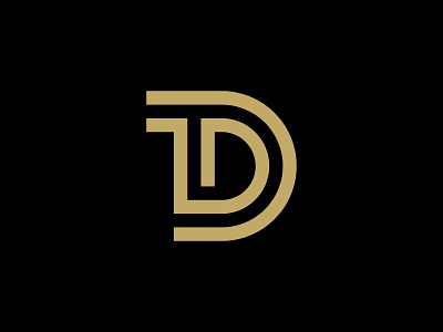 TD Logo beauty logo branding design dt dt logo dt monogram fashion logo fitness logo identity logo logo design logos logotype monogram monogram logo sports logo td td logo td monogram typography