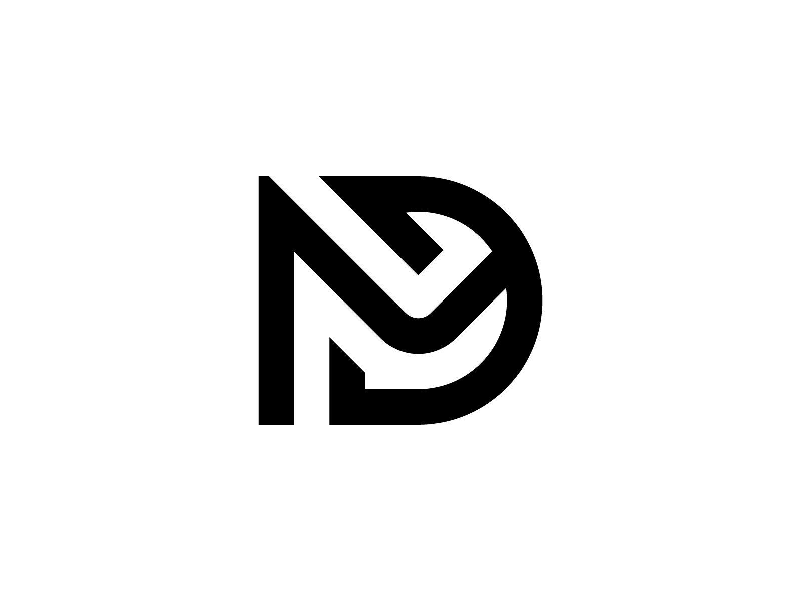 MD Logo by Sabuj Ali on Dribbble