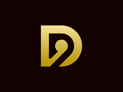 Letter D Music Logo