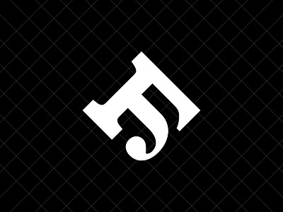 FJ Logo branding creative design fj fj logo fj monogram graphic design idea identity illustration jf jf logo jf monogram letter logo logo design logotype monogram typography white