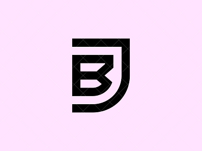 BJ Logo bj bj logo bj monogram branding creative design fashion identity illustration jb jb logo jb monogram logo logo design logos logotype modern monogram sports typography
