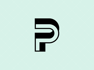 Letter P Logo branding creative design identity illustration letter p logo letter p monogram logo logo logo design logos logotype mark modern monogram p pp ppp simple typography vector