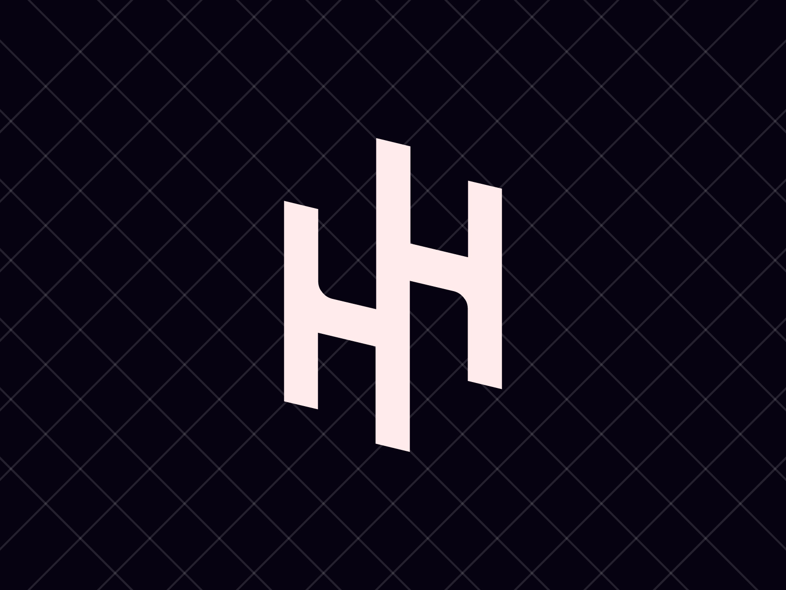 Creative letter HH logo. HH wavy shaped unique logo. HH classic monogram  logo. HH logo 23839750 Vector Art at Vecteezy