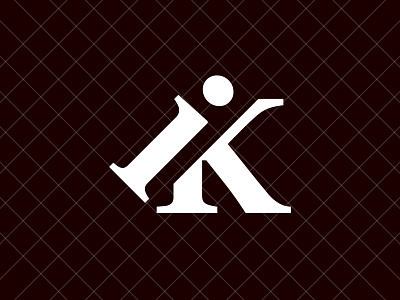 IK Logo branding design elegant fashion identity ik ik logo ik monogram logo illustration ki ki logo ki monogram logo letter logo logo design logotype minimal monogram sports typography
