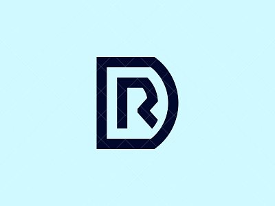 DR Logo branding design dr dr logo dr monogram grid identity illustration letter logo logo design logos logotype monogram rd rd logo rd monogram sports typography vector