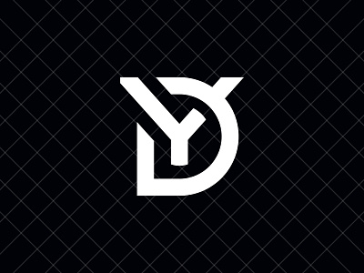 DY Logo branding design dy dy logo dy monogram identity illustration letter logo logo design logos logotype minimal modern monogram typography vector yd yd logo yd monogram