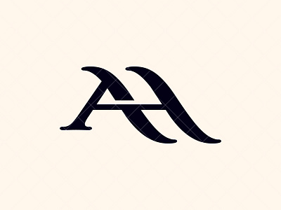AH Logo ah ah logo ah monogram branding design grid monogram ha ha logo ha monogram identity illustration letter logo logo design logos logotype monogram type typography vector