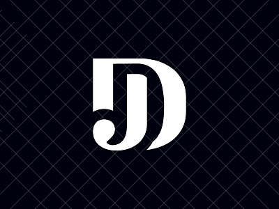DJ Logo branding design dj dj logo dj monogram identity illustration jd jd logo jd monogram letter logo logo design logos logotype modern monogram simple typography vector