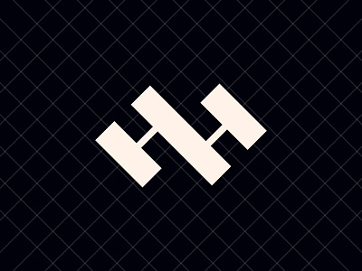 HH Monogram Logo alphabet branding design fashion hh hh logo hh monogram hhh idea identity illustration letter logo logo design logotype modern monogram sports type typography