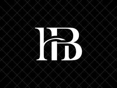 HB Logo bh bh logo bh monogram branding design hb hb logo hb monogram identity illustration letter logo logo design logos logotype modern monogram simple typography vector