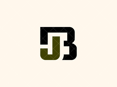 JB Logo bj bj logo bj monogram branding design identity illustration jb jb logo jb monogram logo logo design logos logotype modern monogram simple type typography vector
