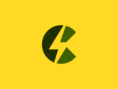 Letter C Electric Logo