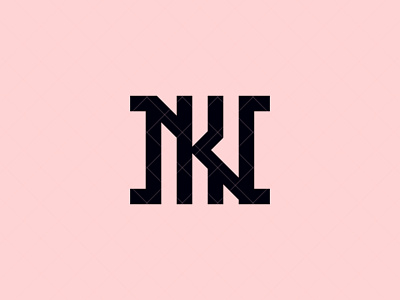 NK Logo branding design grid logo identity illustration kn kn logo kn monogram letter logo logo logo design logotype minimal monogram nk nk logo nk marketing logo nk monogram nk real estate logo typography