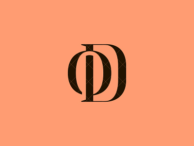 OD Logo alphabet branding design do do logo do monogram identity letter logo logo logo design logotype minimal monogram od od beauty logo od fashion logo od logo od luxury logo od monogram typography