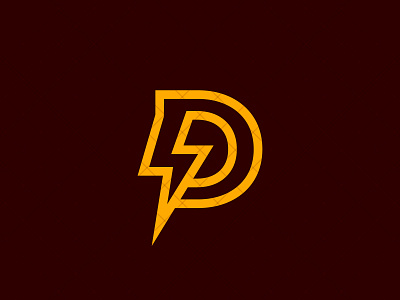 Letter D Power Logo