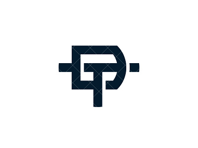 TD Logo branding design dt dt logo dt monogram grid logo identity illustration letter logo logo logo design logotype minimal monogram monogram logo td td logo td monogram typography vector