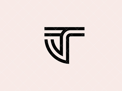 TJ Logo branding creative design identity illustration jt jt logo jt monogram letter letter logo logo logo design logotype minimal modern monogram tj tj logo tj monogram typography